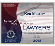America's Most Honored Lawyers: Ken Masters | The American Registry 2021