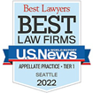 Best Lawyers | Best Law Firms | US News and World Report: Appellate Practice - Tier 1 | Seattle 2022