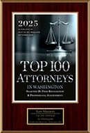 2025 As Published In: Seatle Met Magazine September 2025 | Top 100 Attorneys In Washington | Seleted by Peer Recognition & Professional Achivement | Ken Masters | Top 100 Attorneys in Washington